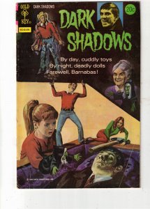 Dark Shadows #26 (1974) Farewell Barnabas! Mid-Grade! FN Photo Cover Wow!