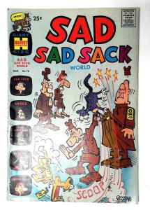 Sad Sad Sack World #16 (1968) Harvey Comics 1st Print Comic Book