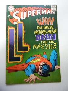 Superman #204 (1968) FN+ Condition