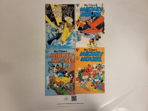 4 Mickey Mouse Gladstone Comic Books #233 234 236 237 30 TJ31