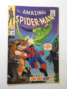 The Amazing Spider-Man #49 (1967) VG+ Condition small holes through book