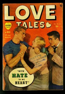 Love Tales #39 1949- Atlas / Marvel Romance comics- Love Triangle- VG-