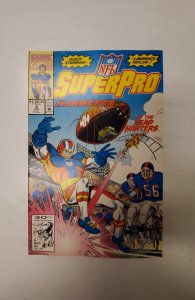 NFL Superpro #5 (1992) NM Marvel Comic Book J717