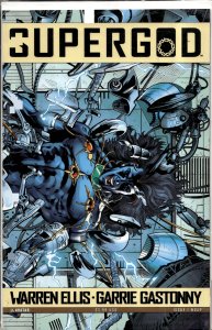 Warren Ellis' Supergod #1 Wraparound Cover (2009) Simon Reddin