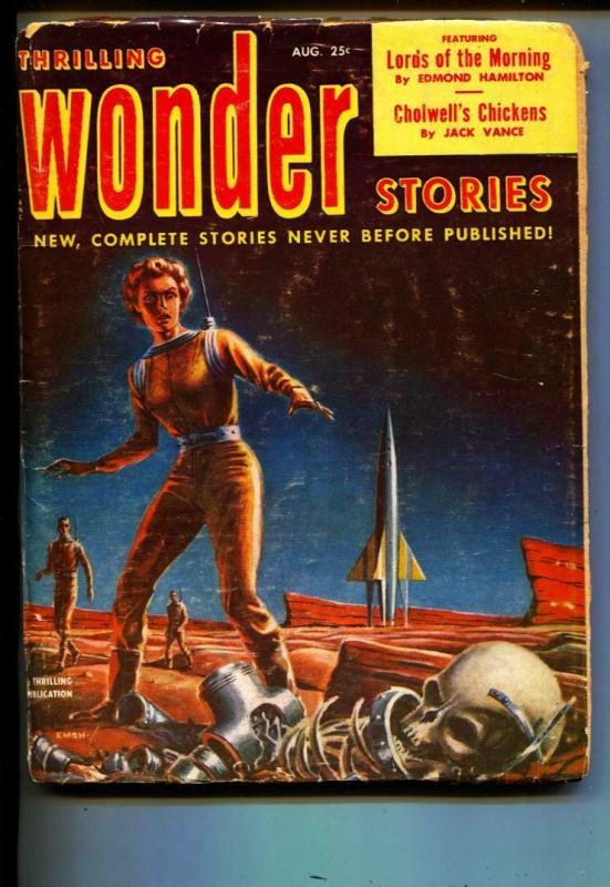 Thrilling Wonder Stories-Pulp-8/1952-Edmond Hamilton-Jack Vance