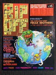 1982 RIP OFF COMIX Magazine #11 FN+ 6.5 Gilbert Shelton Freak Brothers Cover