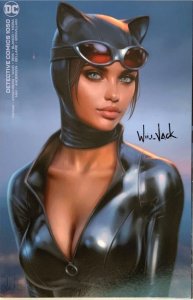 DETECTIVE COMICS #1050 WILL JACK  EXCLUSIVE TRADE/MINIMAL SET  SIGNED W/COA NM.