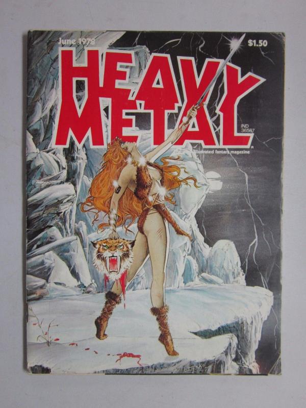 Heavy Metal Magazine - all 12 different average 6.0/FN (1978)