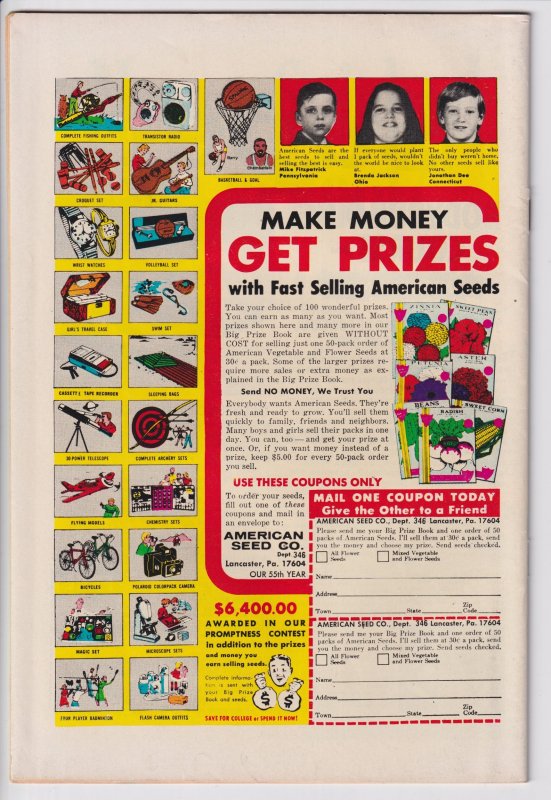 NIGHT NURSE #4 (May 1973) FVF 7.0 white!