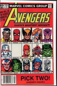 The Avengers #221 (1982) The Avengers