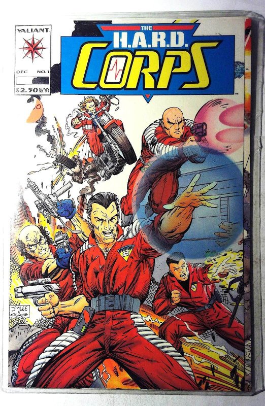 The H.A.R.D. Corps #1 (1992) Valiant Comics 1st Print Comic Book