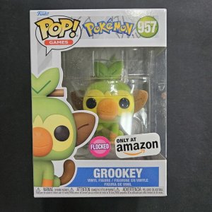 Funko Pop! Pokémon Grookey Amazon Flocked #957