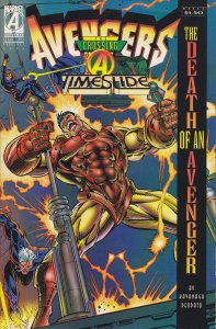 Avengers, The #395 (Newsstand) VF ; Marvel | the Crossing Timeslide