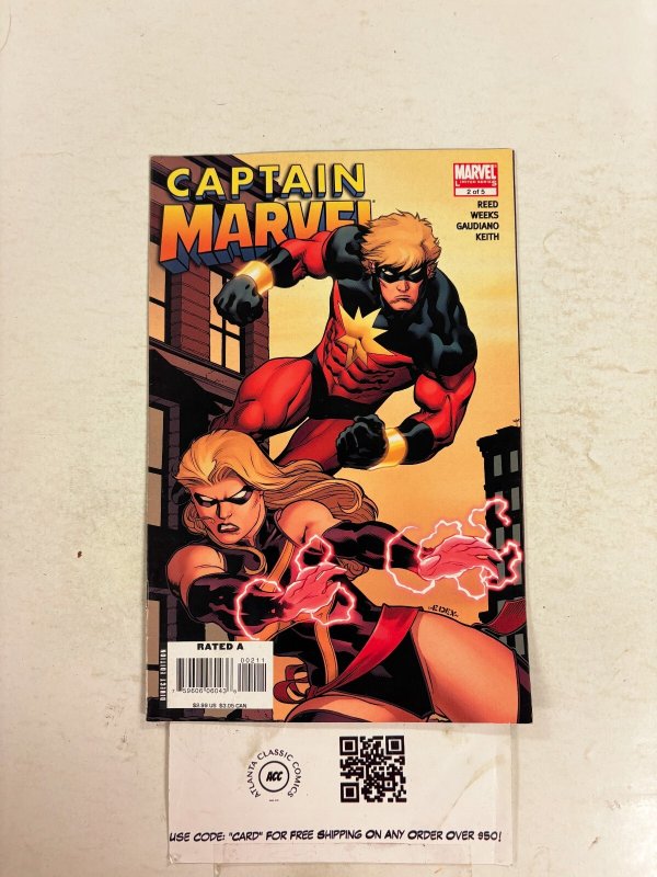 Captain Marvel Comic Books #2 NM Marvel Comic Books Mar-Vel 11 HH100