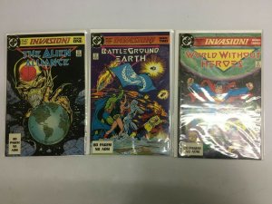 Invasion set #1-3 8.0 VF (1988 DC)