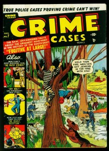 Crime Cases Comics #7 1951-Prison Escape cover- Marvel -G/VG