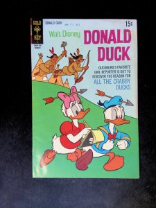Donald Duck #136  GOLD KEY Comics 1971 VG