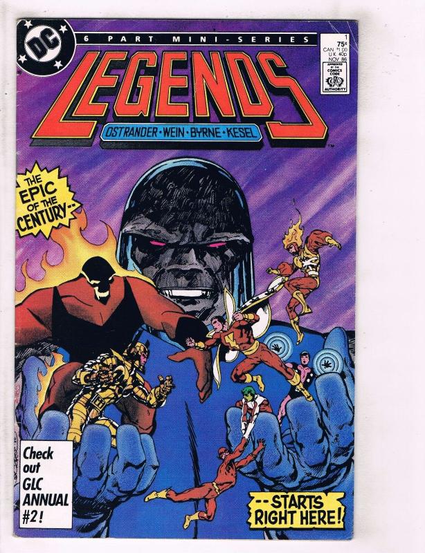 Legends # 1 VG/FN DC Comic Book 1st Appearance Amanda Waller Suicide Squad J125