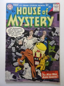 House of Mystery #67 (1957) Vintage Horror! Sharp VG Condition!
