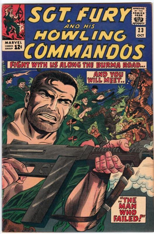 Sgt. Fury and His Howling Commandos #23 (Oct-65) FN/VF+ High-Grade Sgt. Fury,...