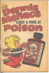 Dennis the Menace Takes A Poke At  Poison 1968-Hank Ketchum-not in guide VF-
