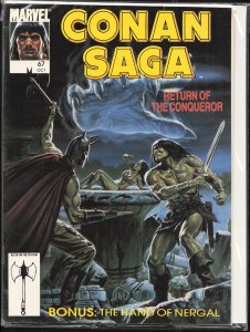 Conan Saga #67 (1992) Conan