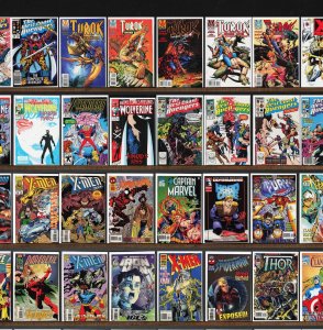 Huge Lot 150+ Comics with Avengers West Coast, West Coast Avengers & More!
