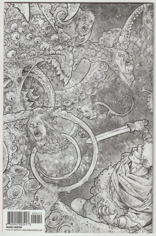 Britannia #4 (Dec 2016, Valiant), NM condition (9.4), 2nd print