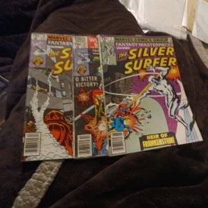 Fantasy Masterpieces 7 11 13 Marvel Comics Silver Age Surfer Reprints Lot Run...