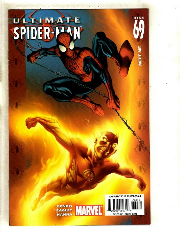 10 Ultimate Spider-Man Marvel Comic Books # 60 61 62 63 64 65 66 67 68 69 EK3