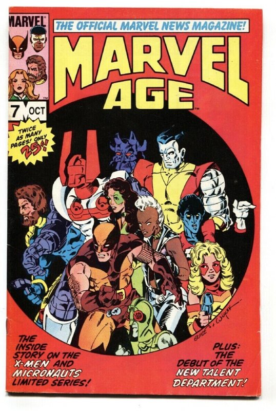 Marvel Age #7-1983-First preview of Peter Porker Spider-Ham