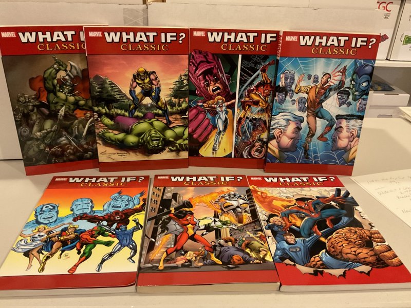 What If Classic 7 Volume TPB Complete Set  (Cover Price $190)
