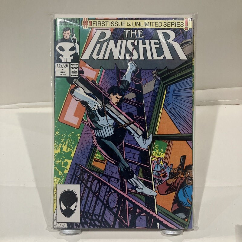 THE PUNISHER #1 First ONGOING SERIES MARVEL COMICS 1987