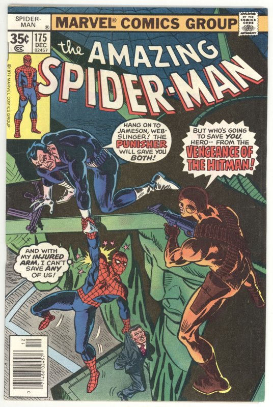 The Amazing Spider-Man #174 AND #175 (1977) Punisher appearances!