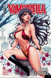 Vampirella Dead Flowers #3 Cover B Variant Comic Book 2023 - Dynamite