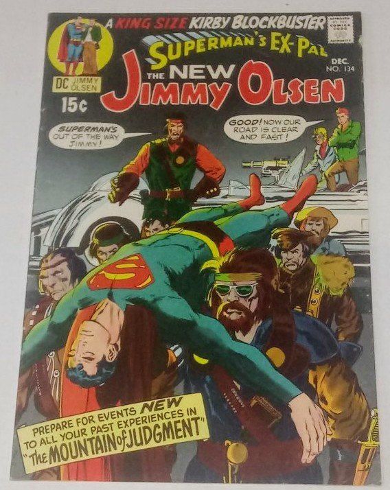 Jimmy Olsen #134 (VG) 1st Appearance of DARKSEID! Bronze Age DC (id#001)