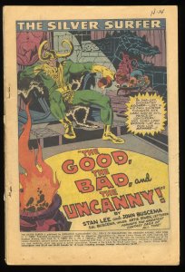 Silver Surfer #4 Coverless Complete vs Thor! Loki Appearance!