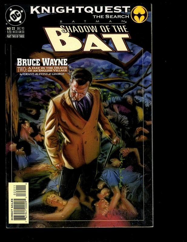 12 Shadow of the Bat DC Comics # 5 6 22 26 27 28 30 31 32 33 34 35 J342 