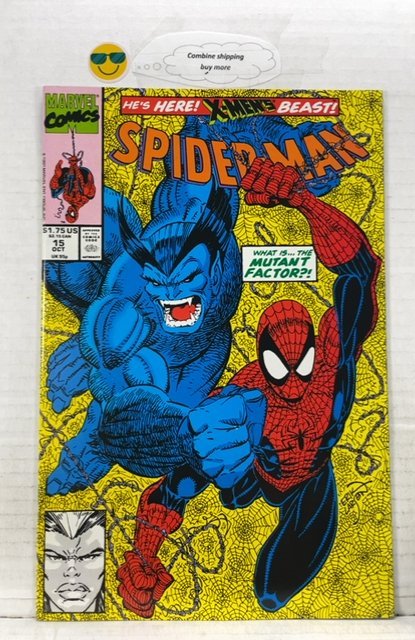 Spider-Man #15 (1991) NM -Mcfarlane