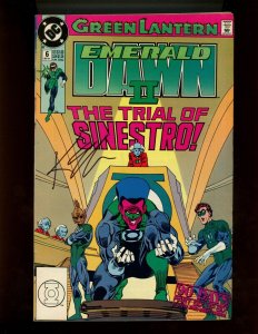 (1991) Green Lantern: Emerald Dawn II #6 - SIGNED BY KEITH GIFFEN! (7.0)