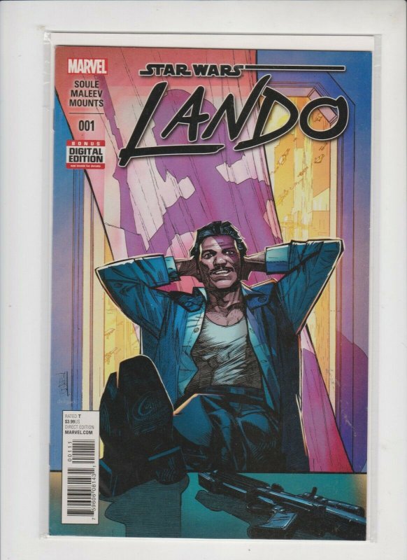 STAR WARS 001 LANDO 2015 MARVEL / DIRECT EDITION / NM / NEVER READ