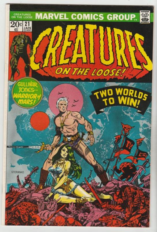 Creatures on the Loose #21 (Jan-73) VF/NM High-Grade Guliver Jones