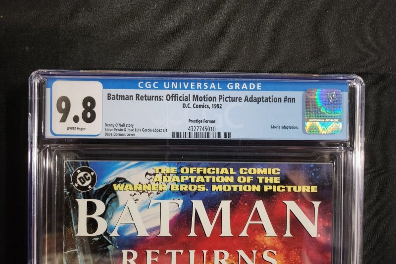 Batman Returns: Official Motion Picture Adaptation - Dave Dorman (CGC 9.8) 1992