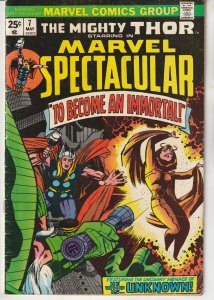 Marvel Spectacular # 7 Jane Foster becomes immortal !