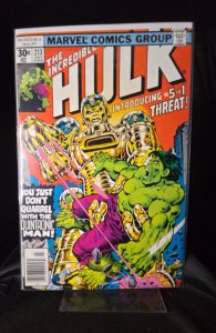 The Incredible Hulk #213 (1977) Hulk 