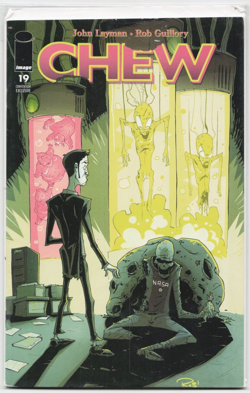 Chew #19 San Diego Comic Con Cover (2011) Chow Chu