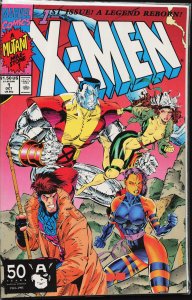 X-Men #1 Colossus and Gambit Cover (1991) X-Men [Key Issue]