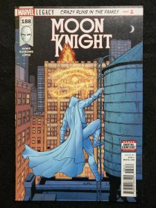 Moon Knight #188 1st Appearance of Sun King Max Bemis 2018 Marvel Unread NM