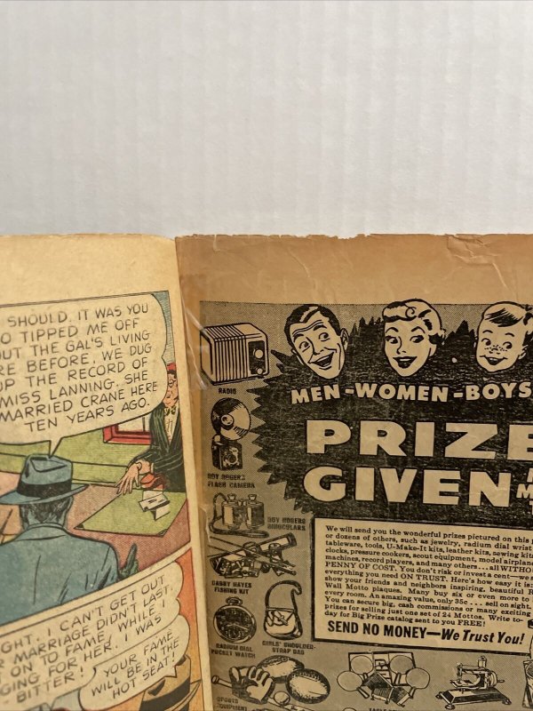 Dark Mysteries #24  1951 Master-Merit