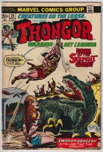 Creatures on the Loose #26 (1973) Thongor